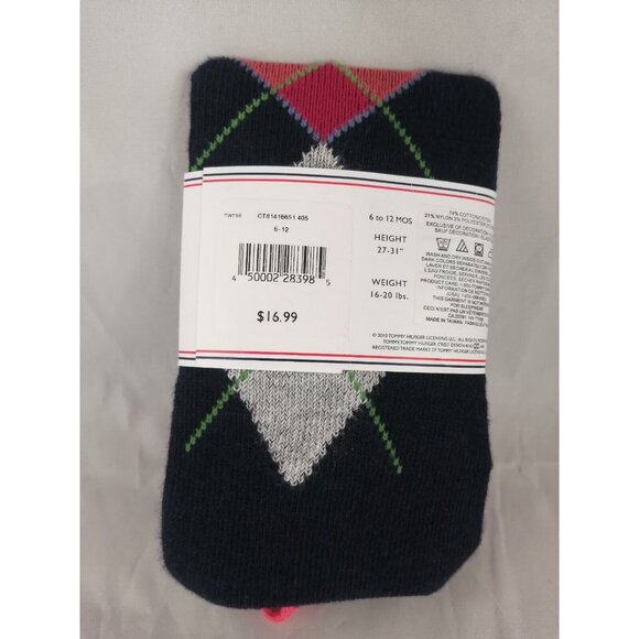 Tommy Hilfiger Socks Tights 6 To 12 MOS 2012 - Picture 2 of 2